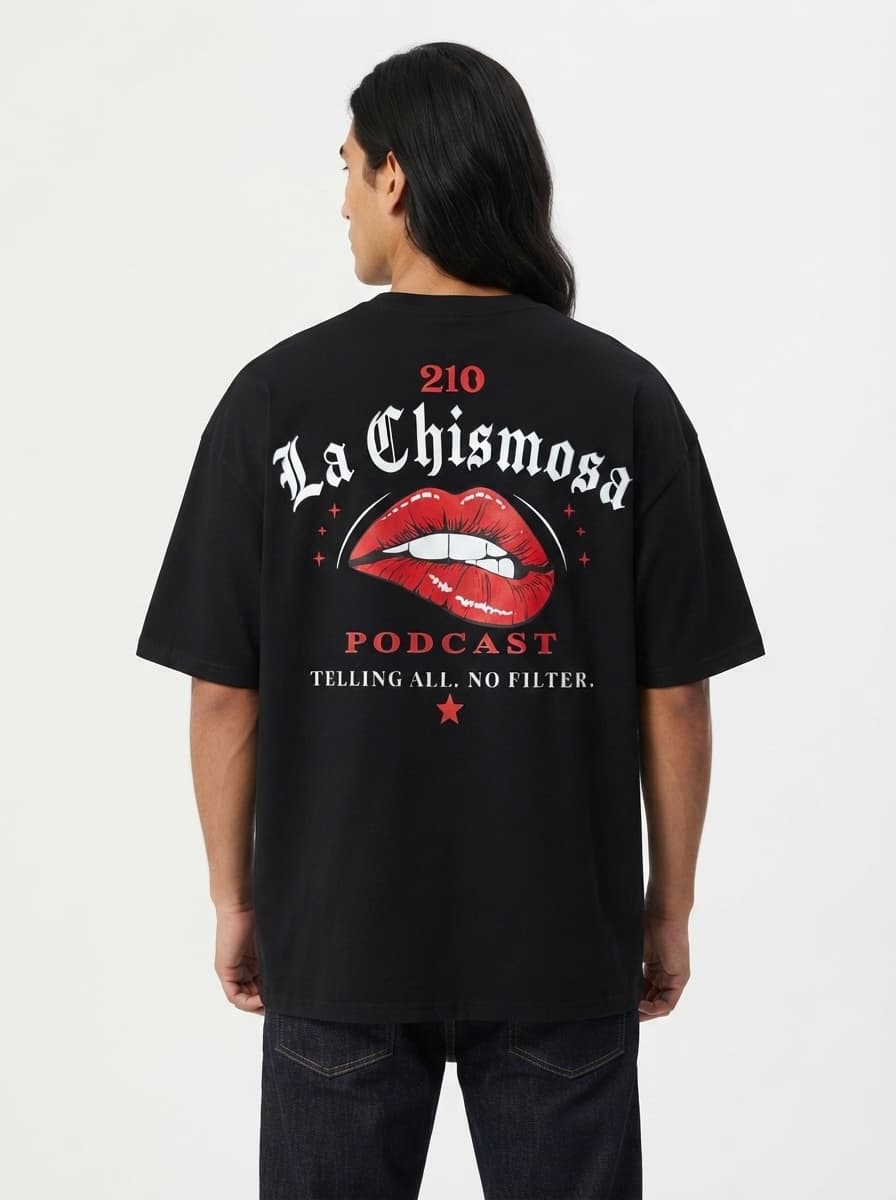 CTV + Chismosa Collab 2 — Black (back)