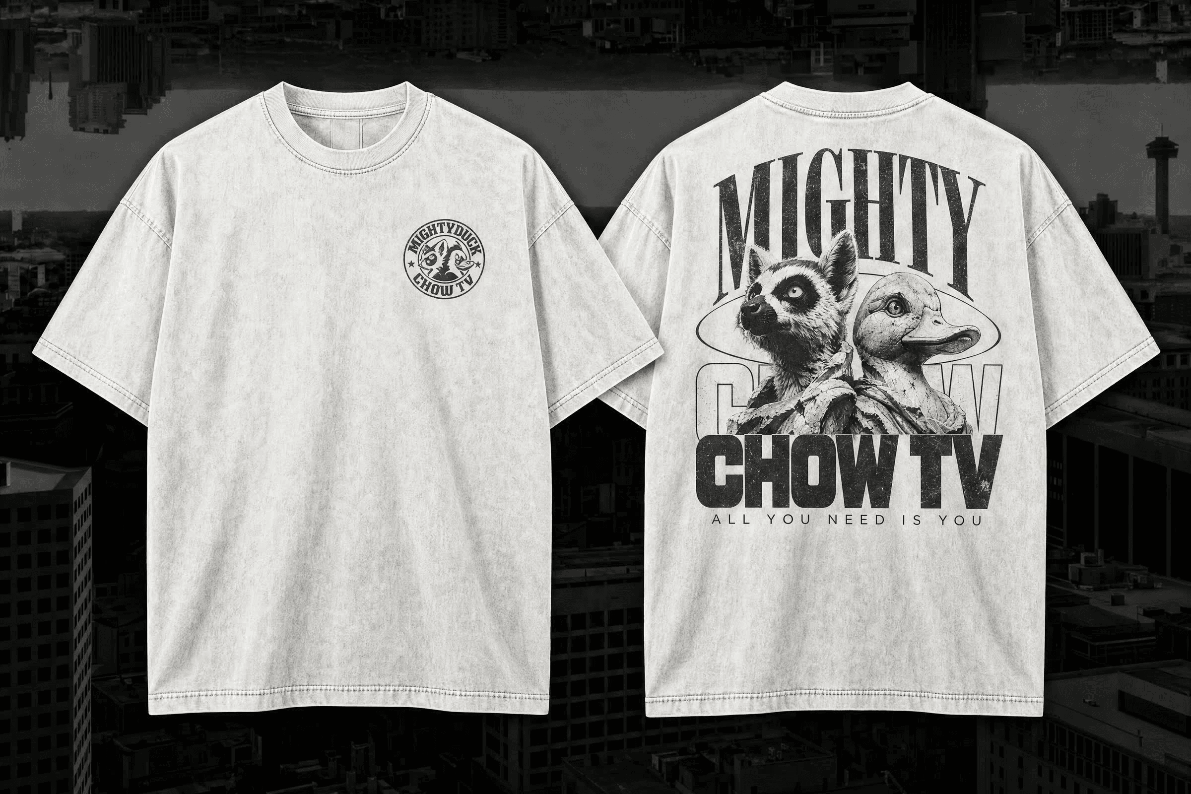 ChowTV x MightyDuck collaboration tee